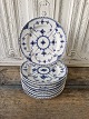 Royal Copenhagen Musselmalet halvblonde tallerken no. 573 - 19 cm.