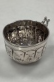 Antique silver cup from the 17th-18th century.