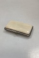 Antique Cigaretcase in silverplate with Ivory cover