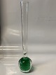 Vintage green bubble glass vase, Retro.
Height 25 cm.