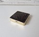 Beautiful box in gold-plated silver with a tortoiseshell lid
