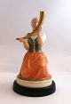 Royal Copenhagen. The girl with the golden horn. Model 12242 Height 21 cm. (1 
quality)