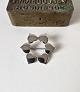 Hans Hansen heart brooch in sterling silver