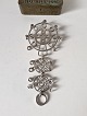 Frank Juhls large silver brooch