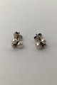 Georg Jensen Sterling Silver Moonlight Grapes Earrings (Studs)