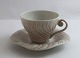 Royal Copenhagen. Rosa Konkylie. Design ; Arje Griegst. Tekop. Model 14194.  (3 
sortering).