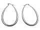 Sterling silverLarge, modern earrings