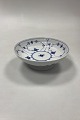 Royal Copenhagen Blue Fluted Plain bowl on low foot No. 18
