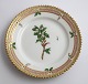 Royal Copenhagen, Flora Danica. Cake plate. Design # 3552. Diameter 14,5 cm. (1 
quality). Arctostaphylos alpina L