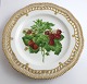 Royal Copenhagen Flora Danica, fruit plate. Lunch plate with open-work border. 
Design # 429/3554. Diameter 23 cm. (1 quality).