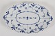 Royal CopenhagenBlue fluted full laceServing platter 1060