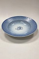 Bing and Grondahl Blue Tone Hotel with Logo Large Deep Plate No. 714/1008