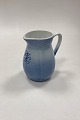 Bing and Grondahl Blue Tone Hotel with Logo Small Milk Pitcher No. 814