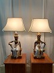 2 Bordlamper Kr. 1800,-