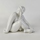 Dahl Jensen figur1200Siddende pige11 cm