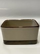 Bing & Grøndahl Stentøjsstel, Peru, Smørboks uden låg.Måler 14 x 6,5 cm.