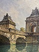 Peter Elias PetersenMarble BridgeOil painting on canvasDKK 1550