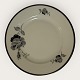 Black roseCopenhagen porcelain paintingcake plate*25 DKK