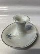Bing & Grøndahl Apollon Lysestage ovalHøjde 6 cm.