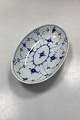 Bing og Grøndahl Blåmalet Musselmalet Oval Skål No. 39