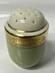 Royal Copenhagen Dagmar saltbøsse med bundprop.Dek. Nr. 988/9758.