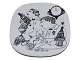 Bjorn Wiinblad art potteryAnnual plate 1986-1987