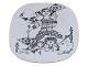 Bjorn Wiinblad art potteryAnnual plate 1982-1983