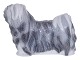 Sjælden og stor Royal Copenhagen figurLlasa Apso hund