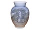 Royal Copenhagen Vase med statue af Den Tabre Landsoldat i Fredericia