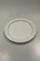 Bing and Grondahl/Kronjyden White Cordial Dinner Plate No. 325