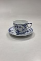 Royal Copenhagen Musselmalet Halvblonde Kaffekop No. 626