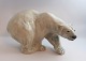Royal Copenhagen. Porcelænsfigur. Stående Isbjørn. Model 1137. Længde 27 cm. (1 sortering)