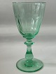 Hvidvinsglas lysegrøn Berlinois.Højde Ca. : 12,3 cm