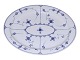 Musselmalet RifletStort stegefad 47 cm. #102