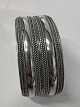 Armring Sterling SølvStemplet ALE 925S.Måler 6.5 cm x 5,1 cm