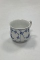 Royal Copenhagen Musselmalet Riflet Crémekop uden låg No. 64
