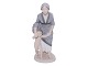 Royal Copenhagen Sjælden Art Nouveau figur - Mor med barn