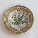 Royal Copenhagen, Flora Danica. Kuvertaskebæger / smørskål. Design #3501. Diameter 7,5 cm. (1 sortering).