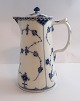 Royal Copenhagen. Musselmalet, halvblonde. Chokoladekande. Model 509. Højde 18,2 cm. (2 sortering).