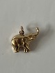 Elefant Vedhæng / Charms i 14 karat guldHøjde 1,5 cm