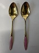 Frigast Sterling Sølv/Emalje Moccaske ForgyldtLængde 9,4 cm.