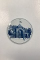 Royal Copenhagen Platte med Tivoli No. 7/1665