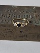 Vintage safirring i 14 kt. guld
