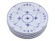 Musselmalet RifletLille middagstallerken 23,5 cm. #176