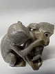 Bing & Grøndahl figur, par aber.Dek. Nr. 1524.