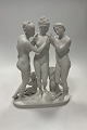 Royal Copenhagen Bisque Figur 3 Gratier af Thorvaldsen
