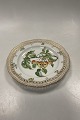 Royal Copenhagen Privat Malet Flora Danica Frugttallerken No. 3554