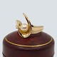 Henning Glahn; Ring i 14 kt. guld med perle