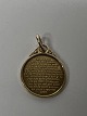 Guldvedhæng til halskæde med fadervor - 14 karat guld, Højde: 1,5 cm.