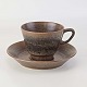 Knabstrup Brun nøddebokaffekop8,5 cm